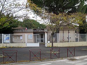 Les Cigales Entrée principale