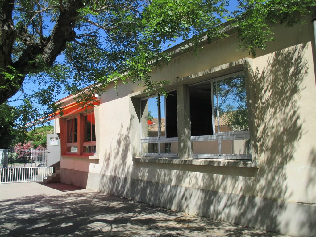 Les Cigales Façade école maternelle