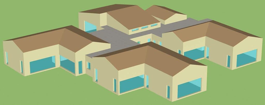 Les Cigales Modélisation thermique avec Alcyone