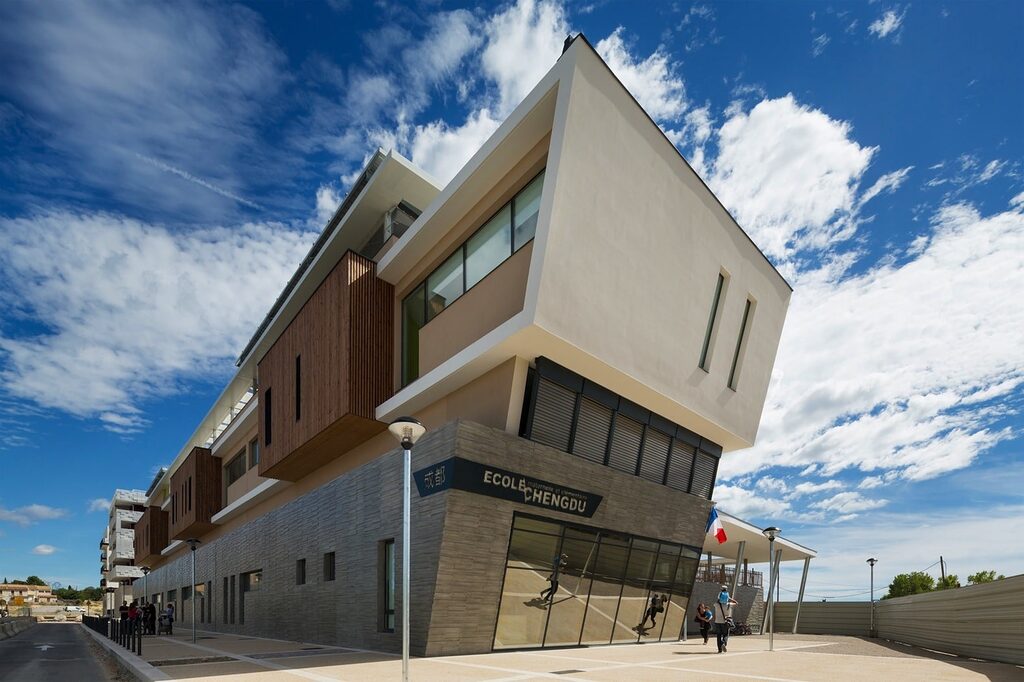 Chengdu Façade et entrée