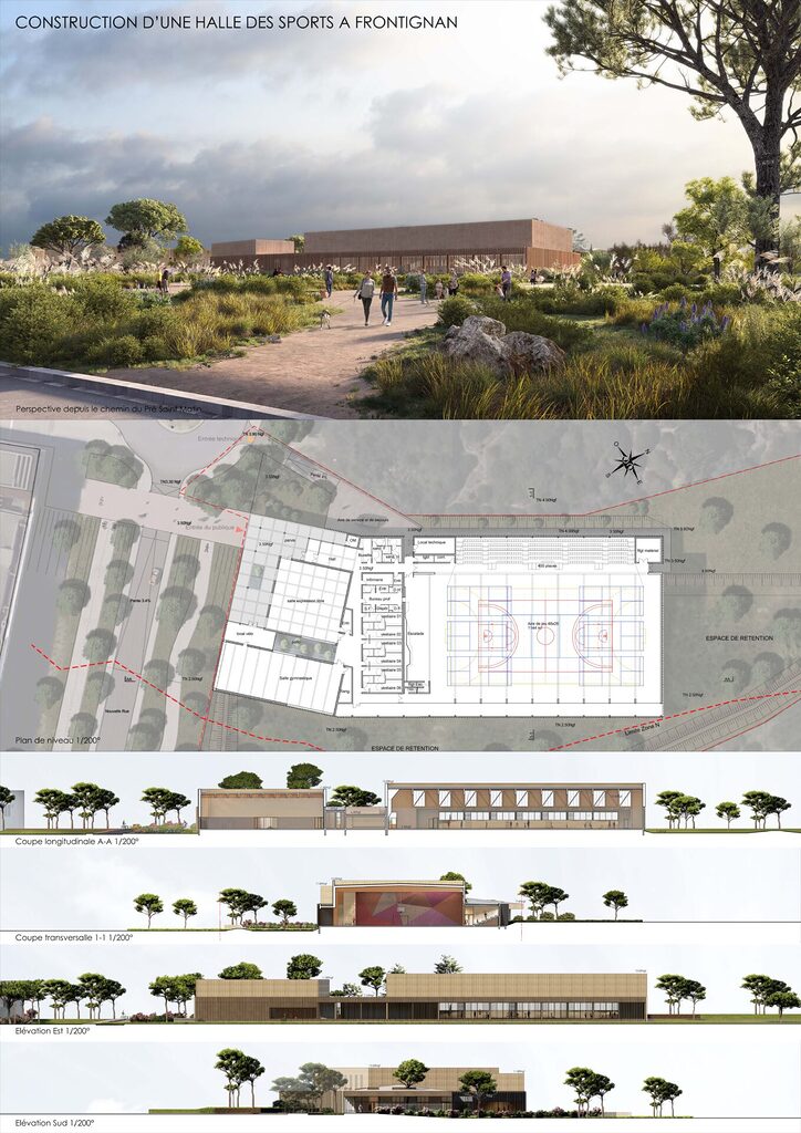 Halle des sports - MOE